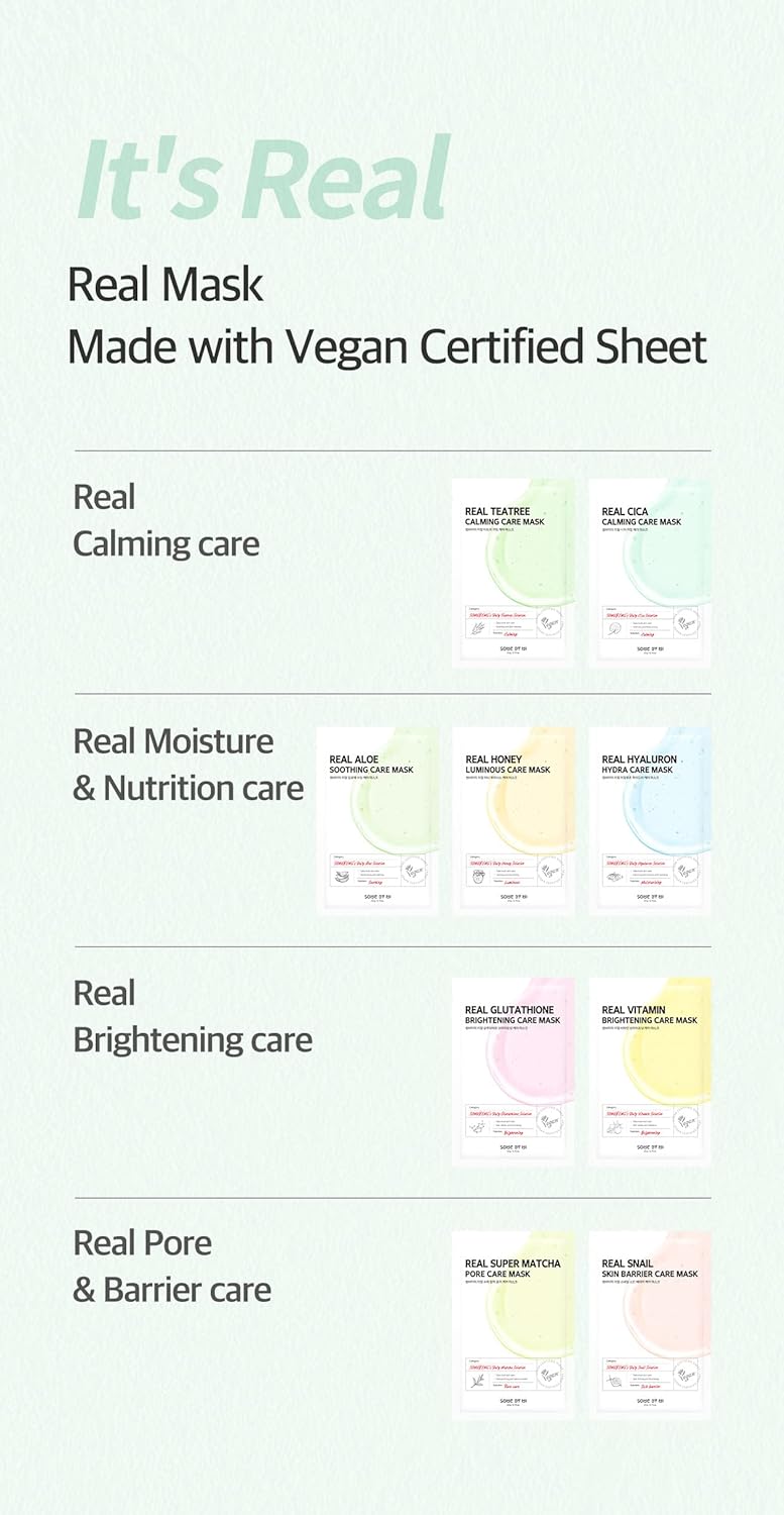 Some By Mi Real Vitamin Brightening Care Mask 20G